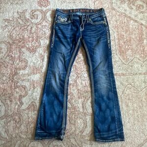 Size 27 Boot Cut Rock Revival Jeans
